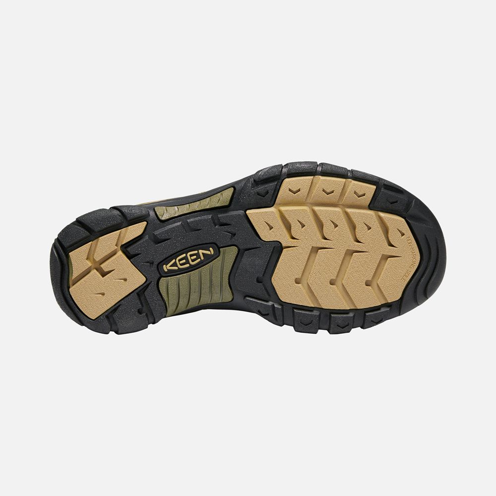 Sandales de Randonnée Keen Homme Vert Olive Foncé | Newport Hydro | CJHPN-8193